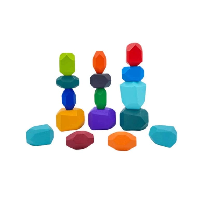 Green Elephant Home and Toys Stapelstenen Primaire Kleuren