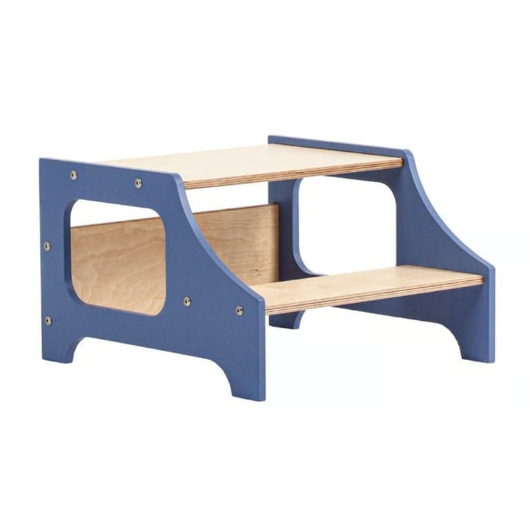 Duck Woodworks Opstapje Blauw