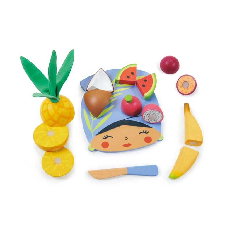 Montessori Tender Leaf Toys Tropisch Fruit Snijplank