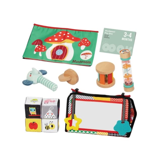 Woopie Green Cadeauset Voor 3-4 Maanden