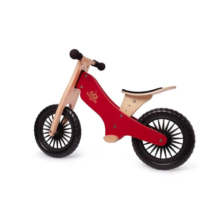 Montessori Kinderfeets Klassieke Balansfiets Kersenrood