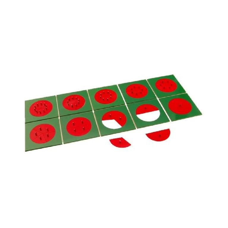 Montessori Montessori Outlet Wooden Fraction Circles