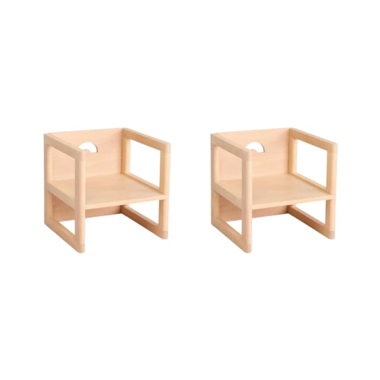 Piccalio Omkeerbare Stoel Set van 2 Beuken
