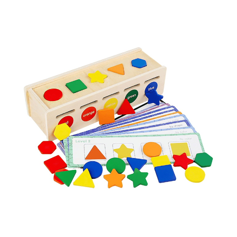 Montessori Mikneke Kleur Sorteerspellen