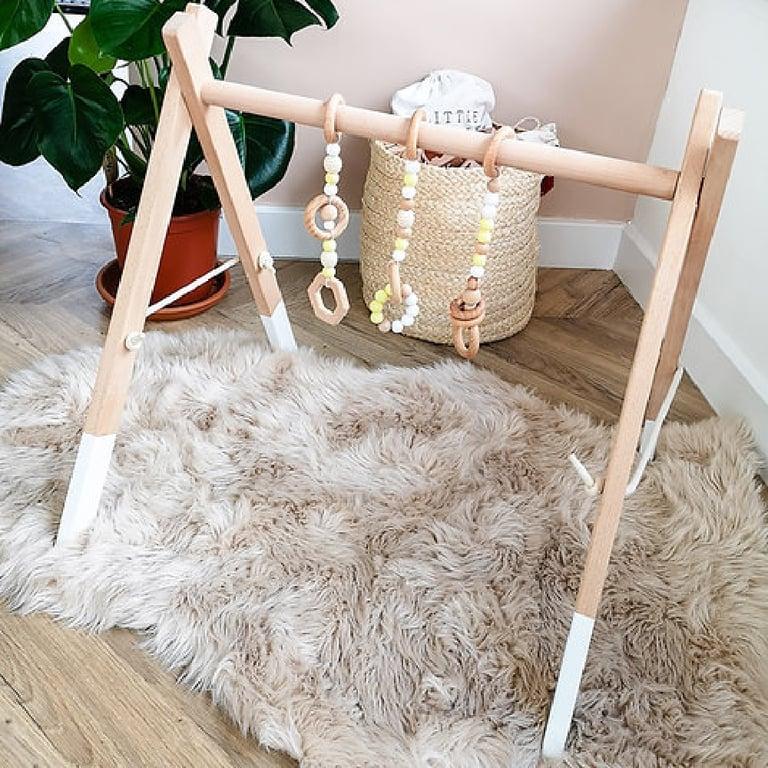 Montessori Little Stories Premium Baby Gym Geel Bedeltje