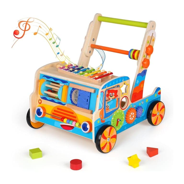 Astraio Houten Duwloopwagen