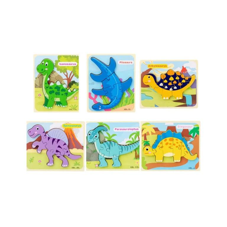 Montessori Seaside-Montessori Dinosaurus 3D Puzzle Set 2