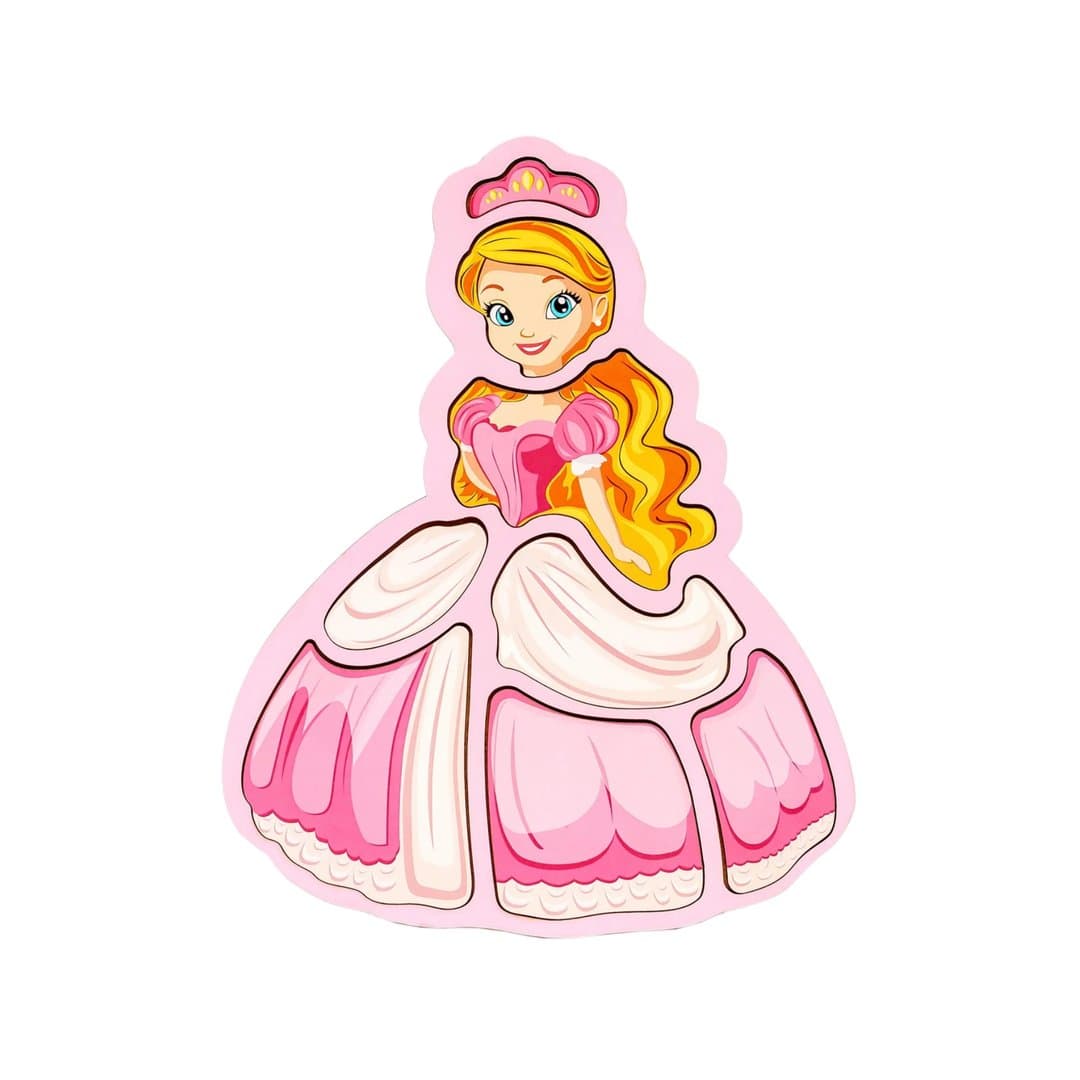 Busy Kids Puzzel Prinses