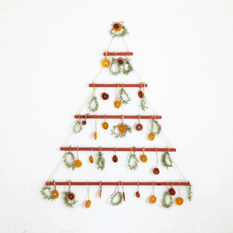 Jemmervale Ontwerpen Roodgom Hangende Kerstboom