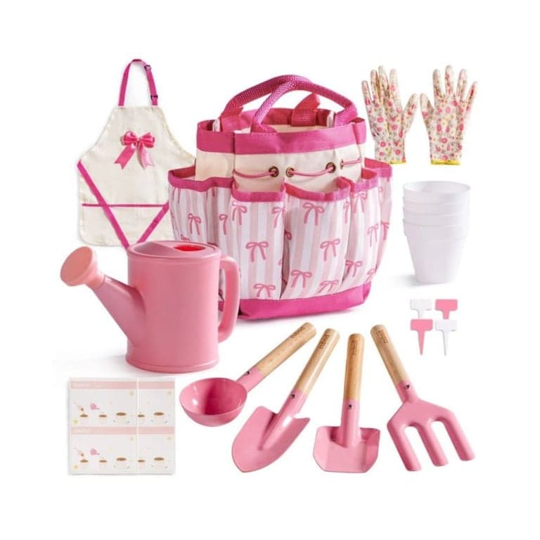 Robud Tuinset Roze Rode Strik