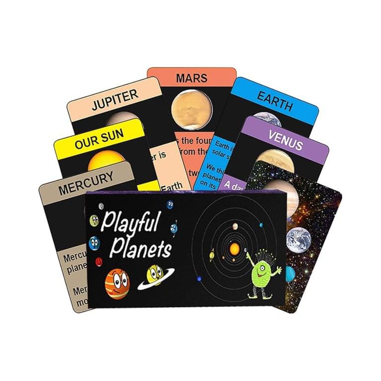 Montessori Playful Planets Klassieke Ruimte Kaartspellen (Engelstalig)