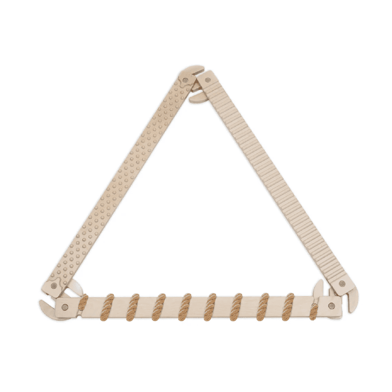 Montessori Ette Tete Evenwichtsbalk 3 Delig TipiToo Midi Hout en Jute