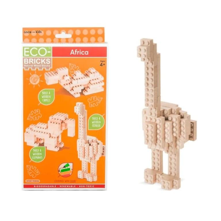 Montessori Once Kids 3-in-1 Eco-Bricks Afrika