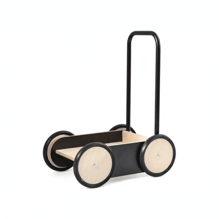 Ooh Noo Loopwagen Zwart