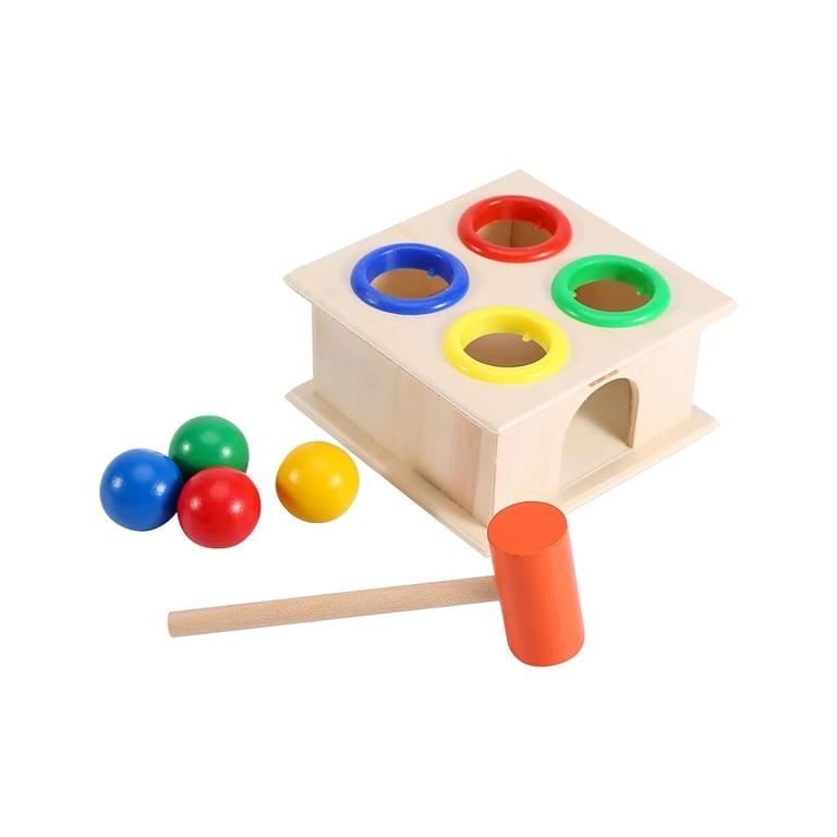 Montessori Alomejor Wooden Hammer Ball Toy