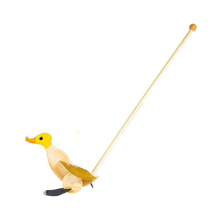 Montessori Duck Runner Houten Duwspeelgoed Eend