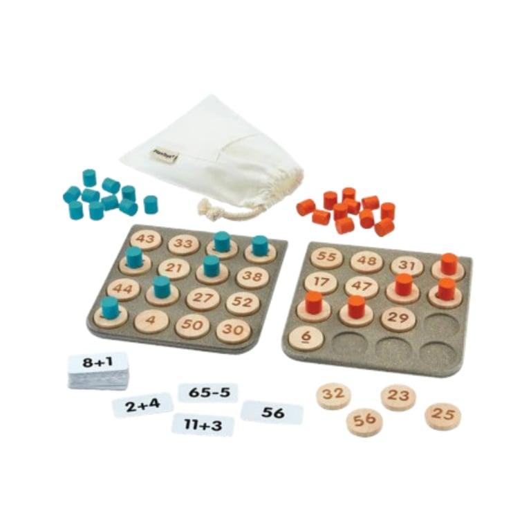 Montessori PlanToys Wiskunde Bingo