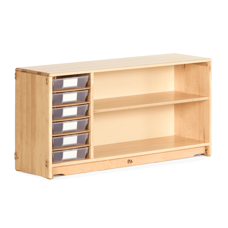 Montessori Community Playthings Multi-Opbergplank met Bakken