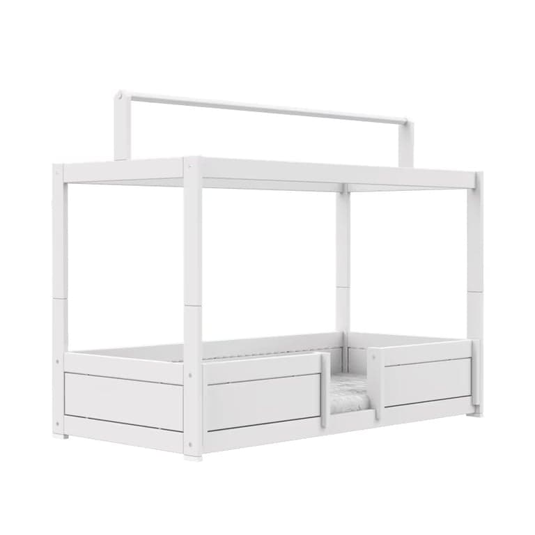 LIFETIME Kidsroom 4-in-1 Bed met Top Constructie Wit Premium