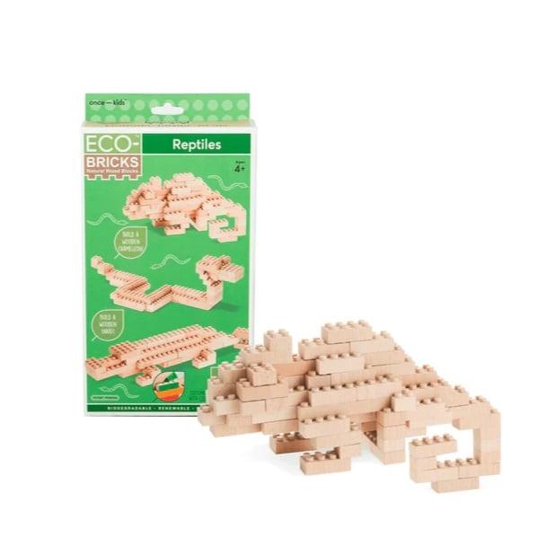 Montessori Once Kids 3-in-1 Eco-Bricks Reptielen