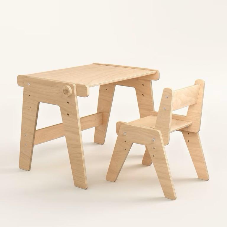 Montessori Bezig Kids Tafel en Stoel