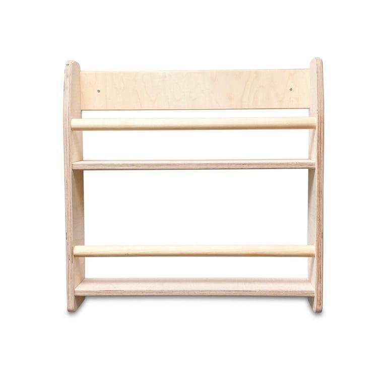 Montessori toddie.nl Shelfie Wandgemonteerde Boekenplank 2 Tier Leeg