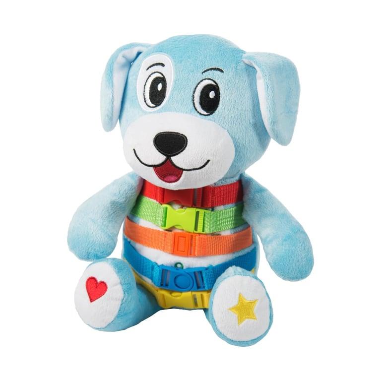 Montessori Buckle Toys Barkley Hond