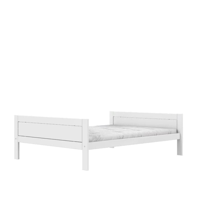 LIFETIME Kinderkamer Eenpersoonsbed 140 x 200 cm Wit Deluxe