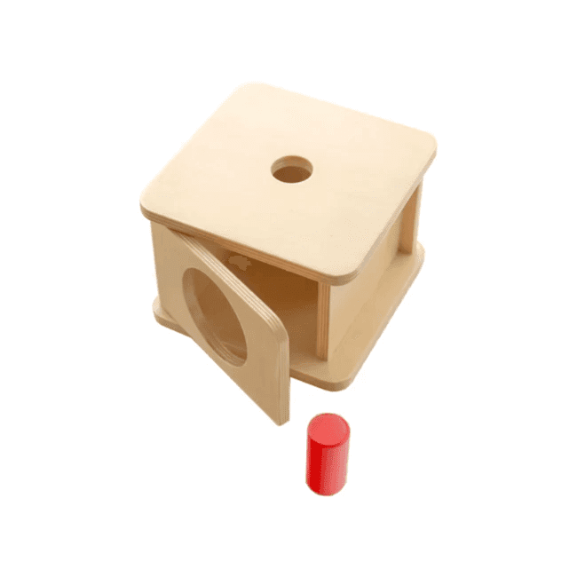 Montessori Outlet Imbucare Doos met Kleine Cilinder