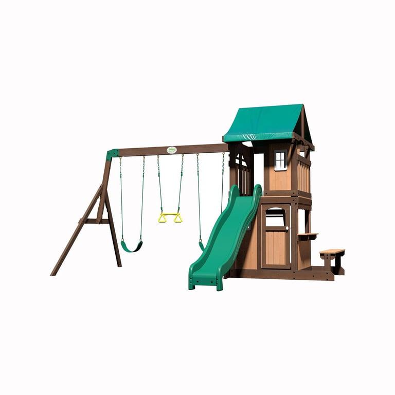 Montessori Backyard Discovery Schommelset met Speelhuisje Lakewood