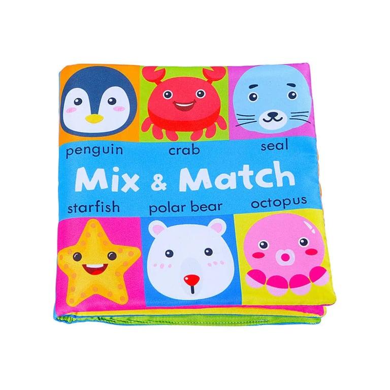 Montessori Seaside-Montessori Mix en Match Linnen Boek Zeeleven (Engelstalig)