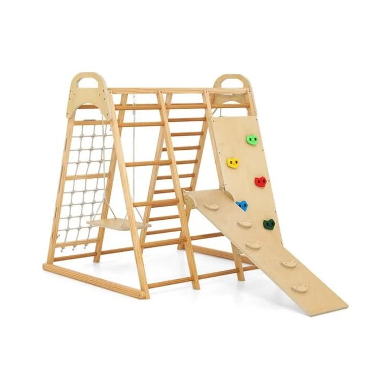 Montessori INFANS Houten 8-in-1 Jungle Gym Speelset