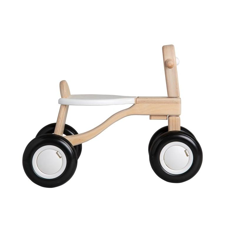 Montessori Van Dijk Toys Balansfiets Wit