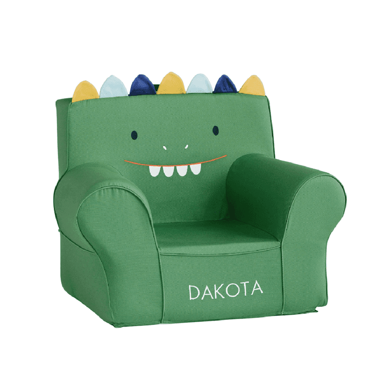 Pottery Barn Kids Overal Leesstoel Twill Dino