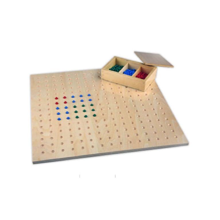 Montessori Adena Montessori Klein Vierkant Knopjesbord