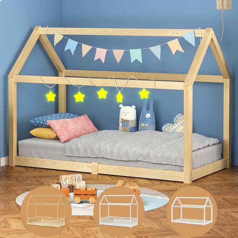 ALFORDSON Huis Gelijkvloers Bed Rocco Eik
