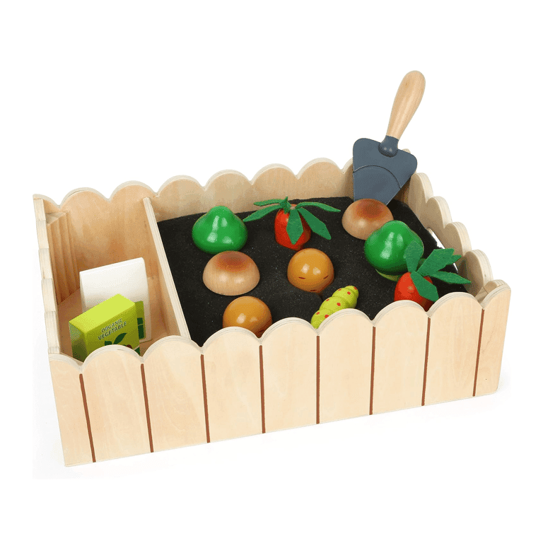 Montessori Small Foot Groentetuin Compleet Speelset