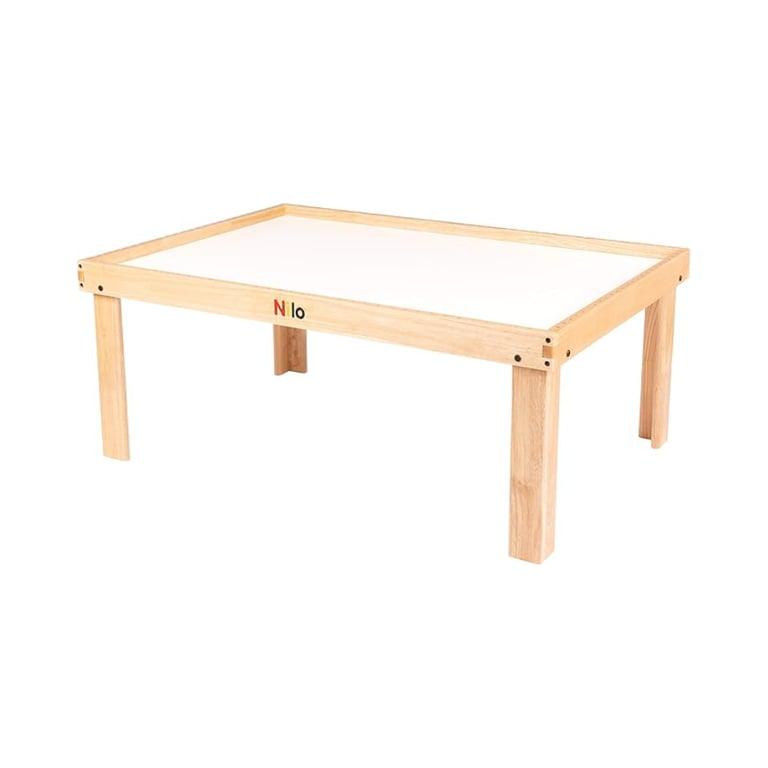 Montessori NILO N51 Speelkindertafel met Accessoire Gaten 32 x 48 x 20 Inch