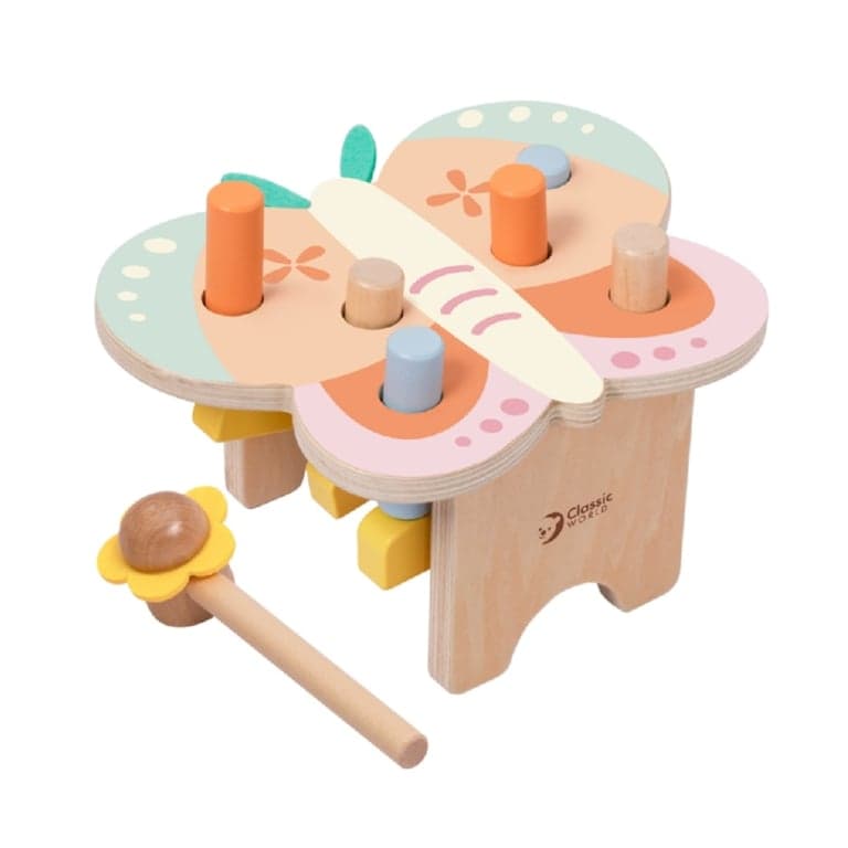Classic World Hamerbank Pastel Vlinder