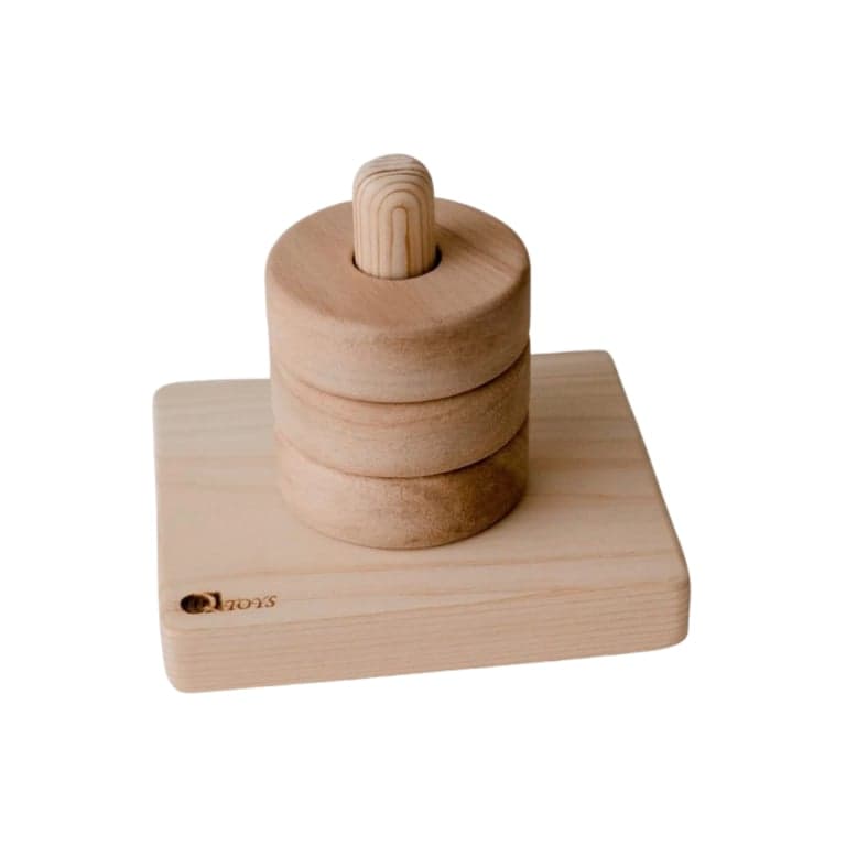 QToys Montessori Verticale Ringenstapelaar