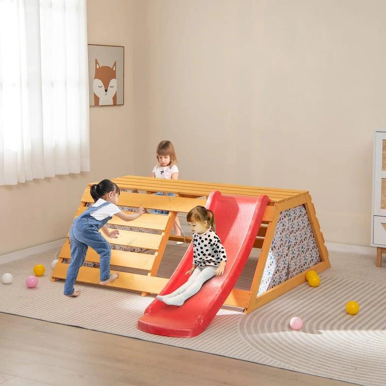 Montessori Honey Joy 5-in-1 Houten Binnenspeeltuin