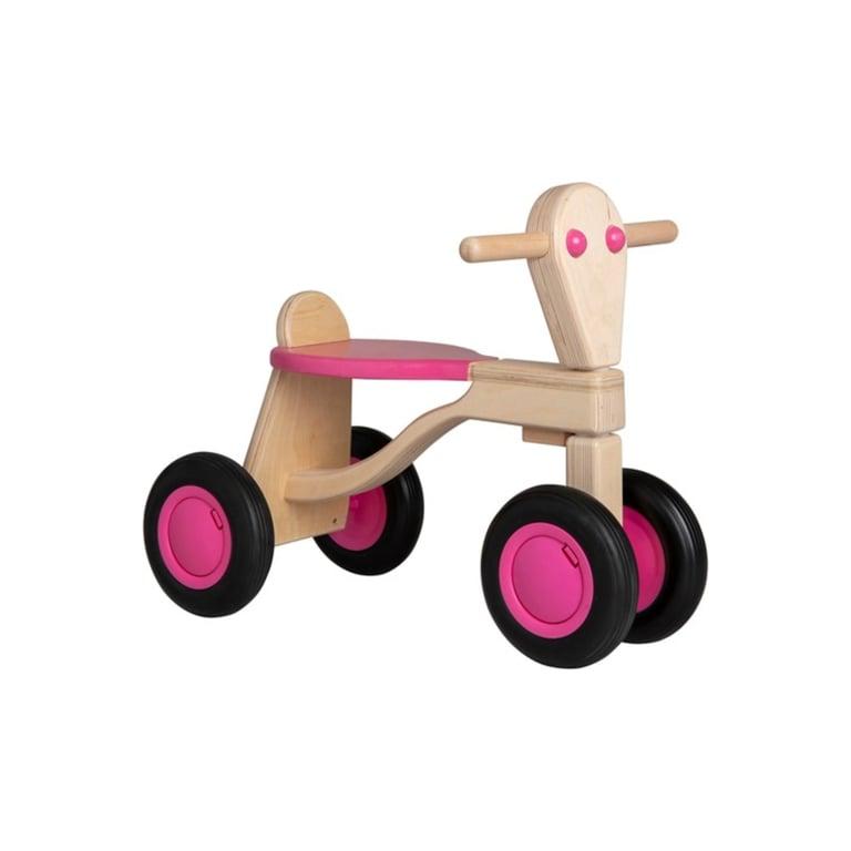 Montessori Van Dijk Toys Balansfiets Roze