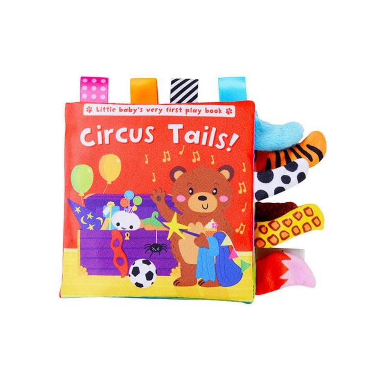 Montessori Clever Toys Box Dierenstaarten Zacht Boek Circus