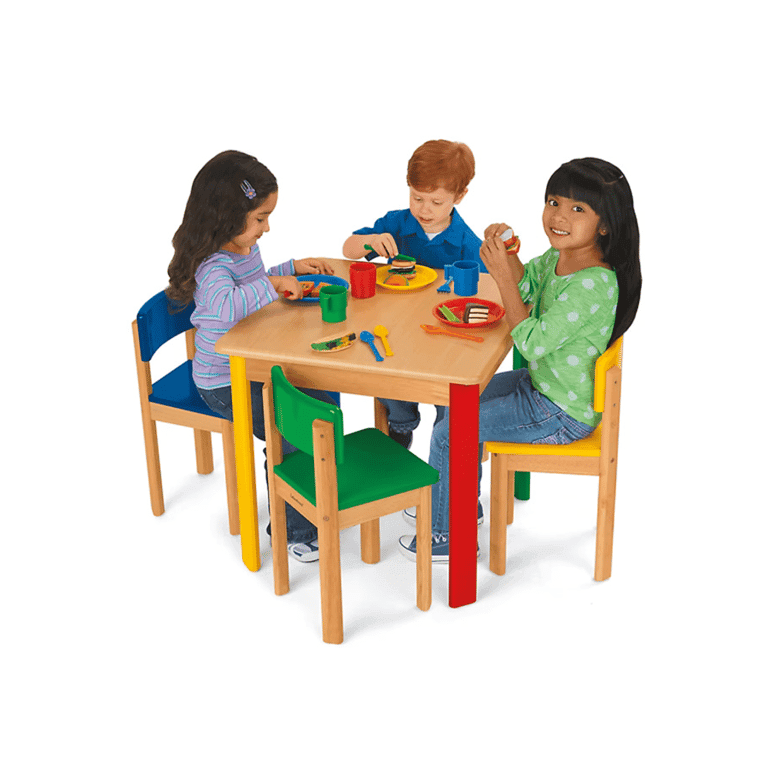 Montessori Lakeshore Pretend & Spel Tafel en Stoel Set