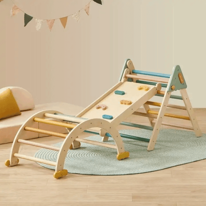 Tiny Land 7-in-1 Morandi Pikler-Driehoekset