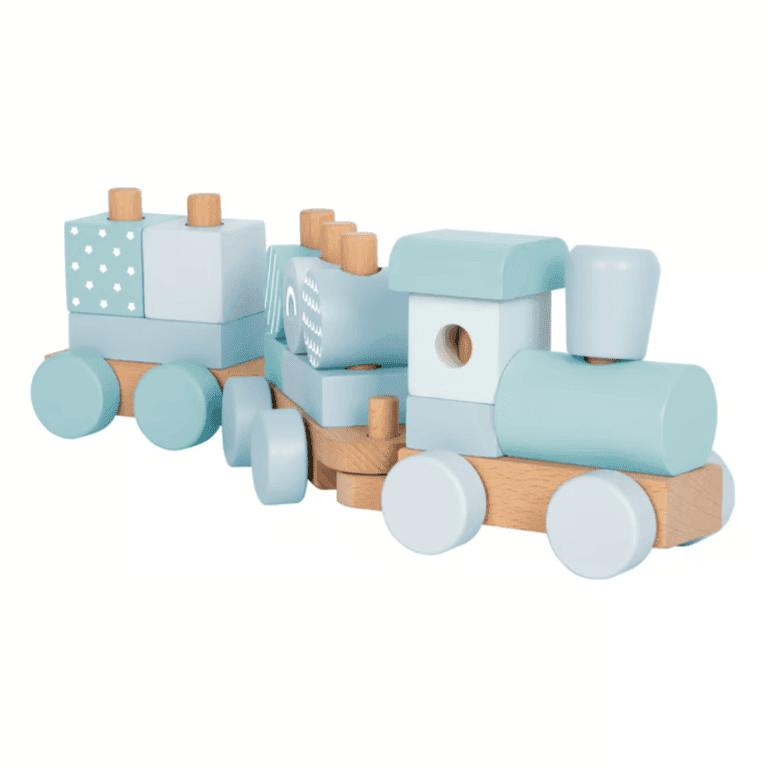 Small Foot Houten Trein Blauw