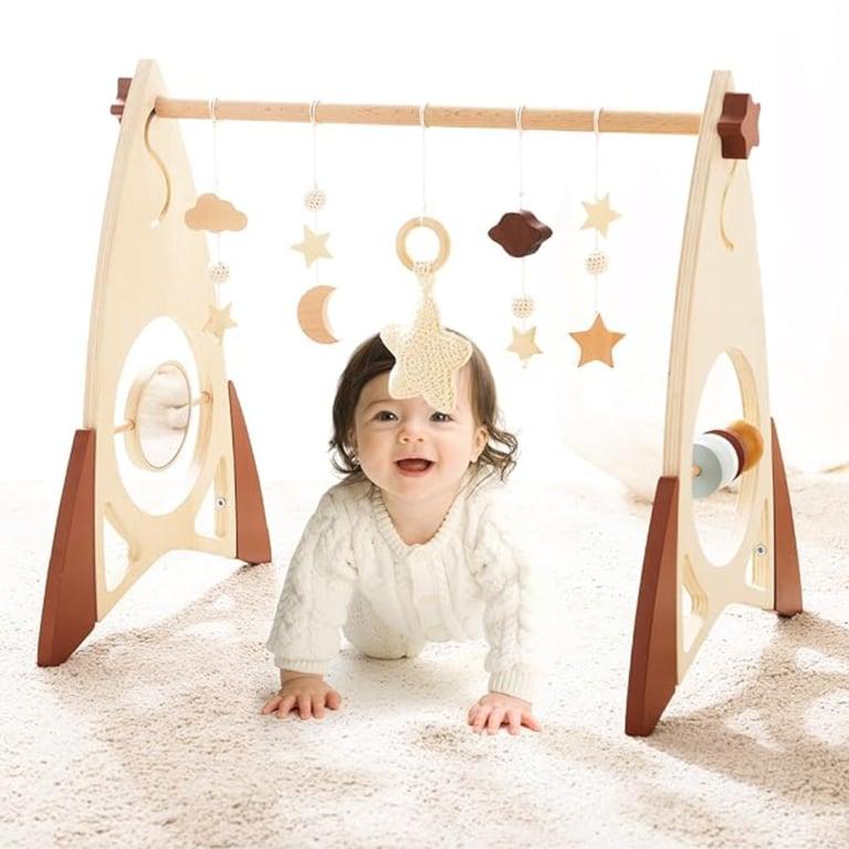 Montessori Let's Make Houten Baby Speelgym Gehaakte Sterren