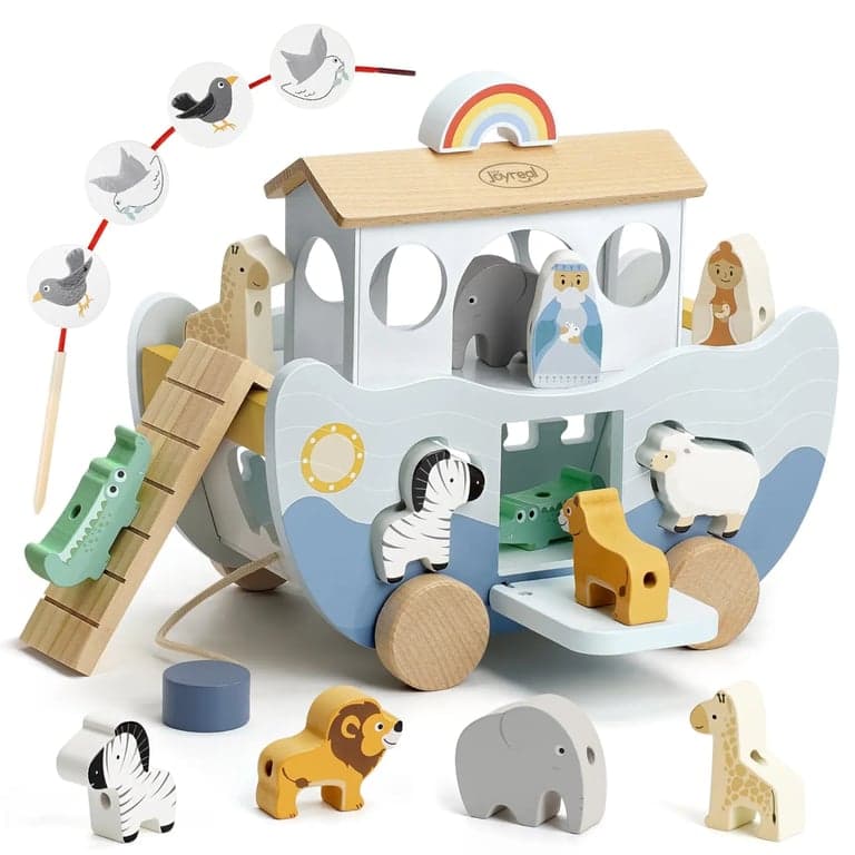 Joyreal Houten Montessori Activiteitenbord 11-in-1