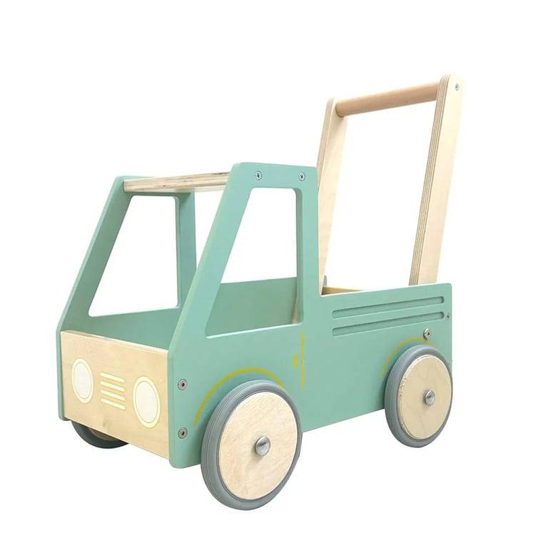 Montessori HipKids Loopwagen Olijf