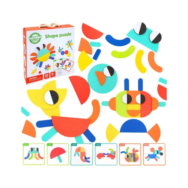 Woopie Green Vorm Puzzel
